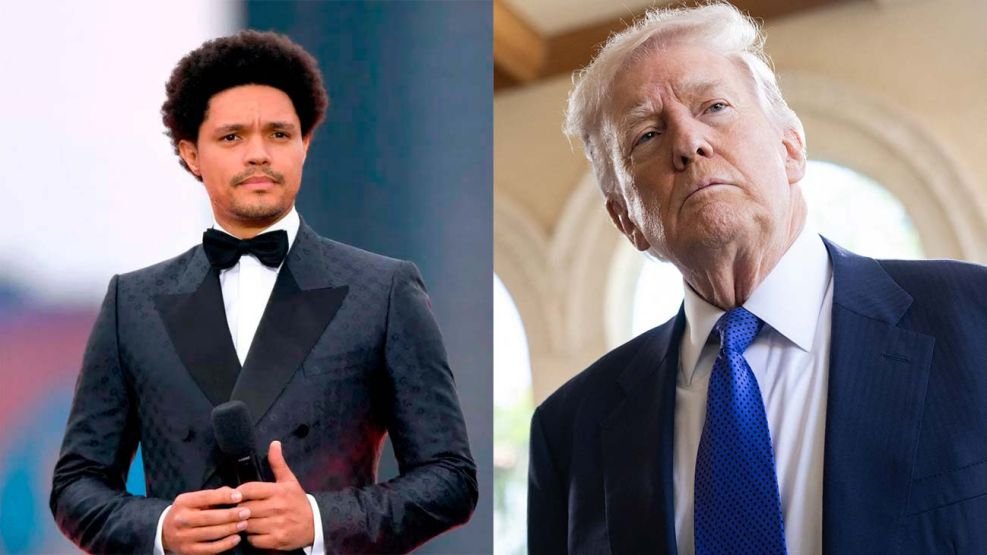 Grammys: Trump amenazó con demandar al conductor de los premios por un chiste sobre el caso Epstein trevor noah y donald trump 02022026 2179422