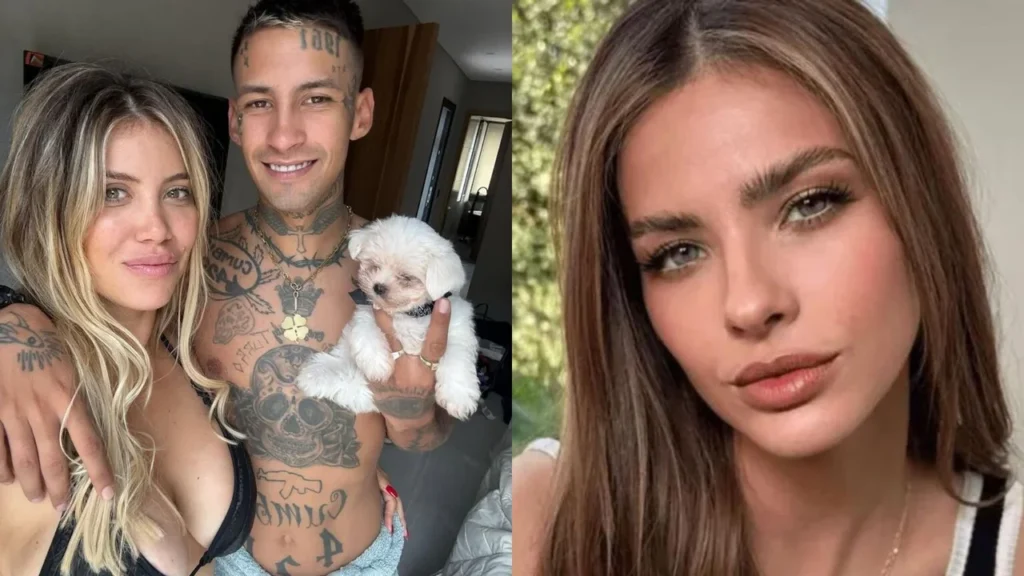 La mojada de oreja de L-Gante a Wanda Nara: durmió en la cama de la China Suárez lgante