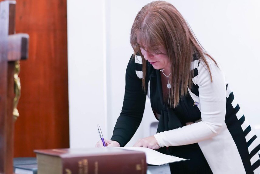 Karina Becerra asumió en la Magistratura y anunció la creación de una escuela de capacitación judicial becerra