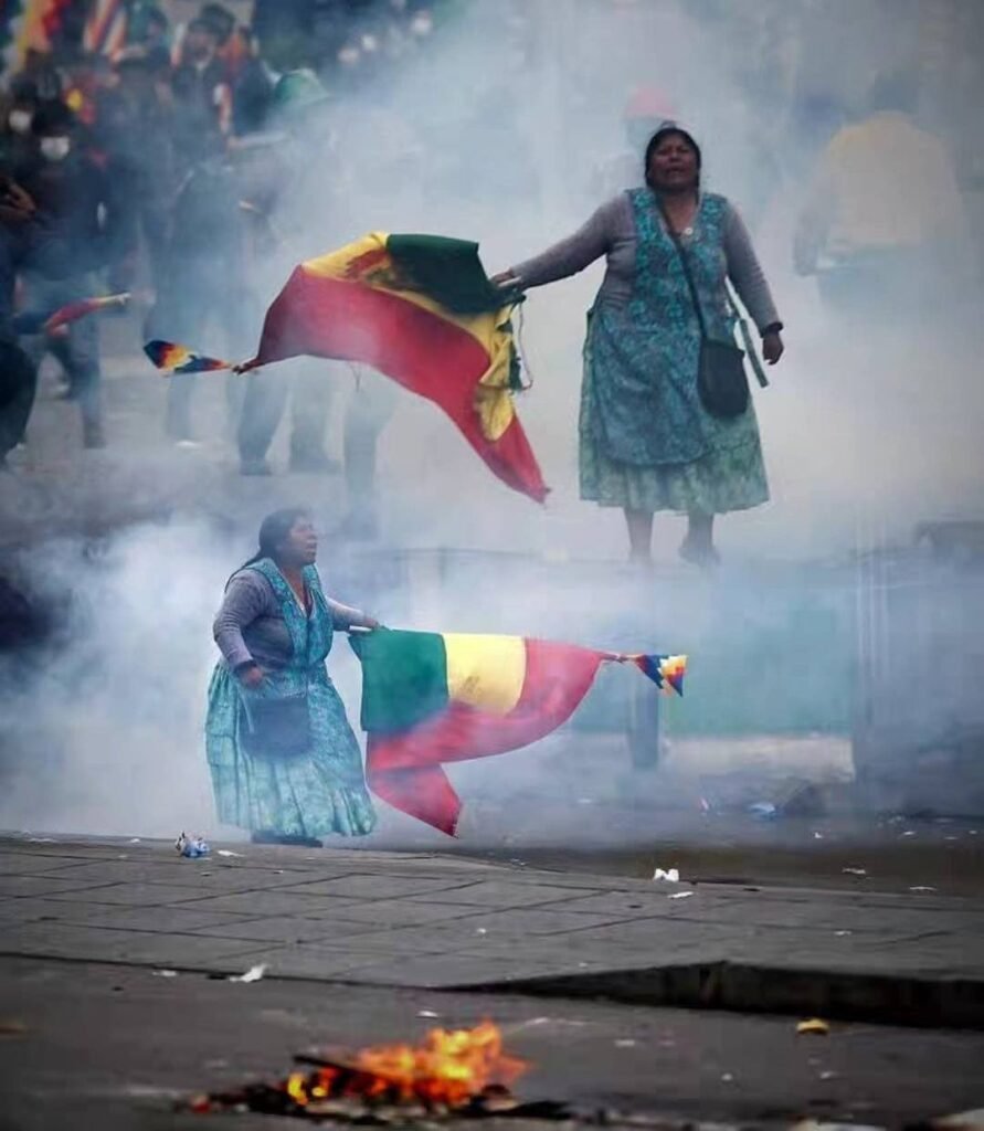 Paz Pereira refuerza la represión en Bolivia bolivia 2