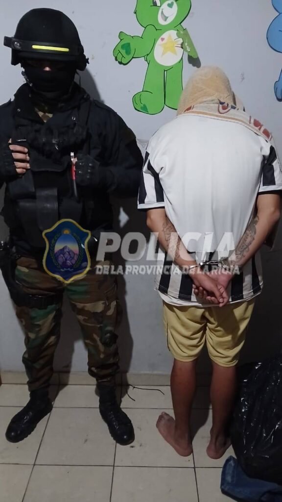 Dos detenidos tras una serie de allanamientos por robo en barrio San Martín detenido 1