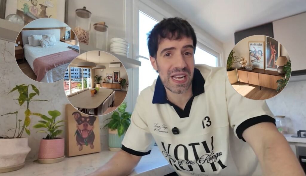 Cinco baños y dos comedores: así es el espectacular nuevo departamento de Martín Cirio en Belgrano la faraona