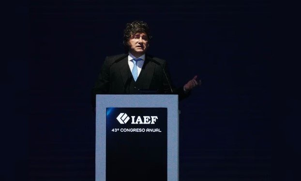 Milei denunció que los “movimientos de izquierda van a sembrar el miedo” en las elecciones 2027 milei IAEF 6a1fed0526934