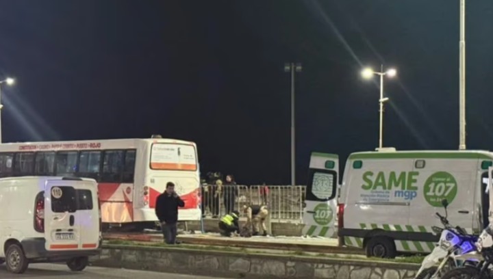 Tragedia en Mar del Plata: un colectivo perdió el control, terminó arriba de la vereda y mató a un peatón tragedia mar del plata 6a39d23b758ce