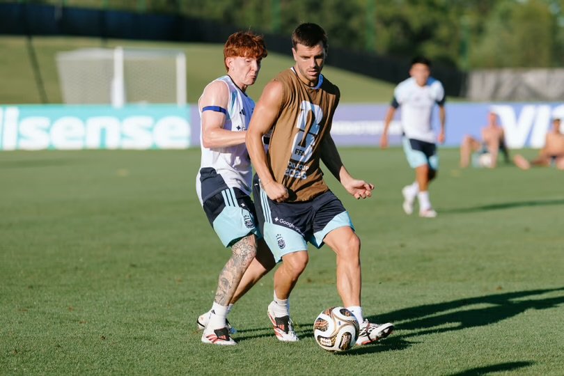 La Selección argentina volvió a los entrenamientos, con la mirada puesta en Inglaterra IMG 3790