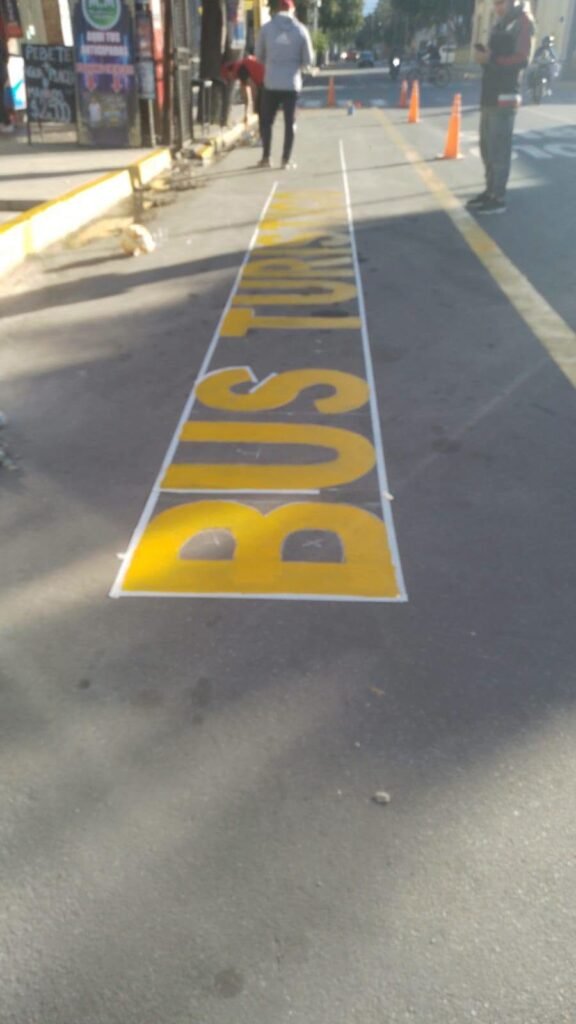 Nueva dársena exclusiva para el estacionamiento de buses turísticos en el microcentro 1 WhatsApp Image 2026 07 23 at 9.50.28 AM 1