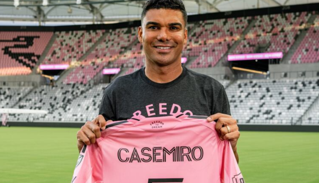 El Inter Miami presentó a Casemiro como refuerzo para la temporada 2026 y 2027 casemiro 6a614b27b0809