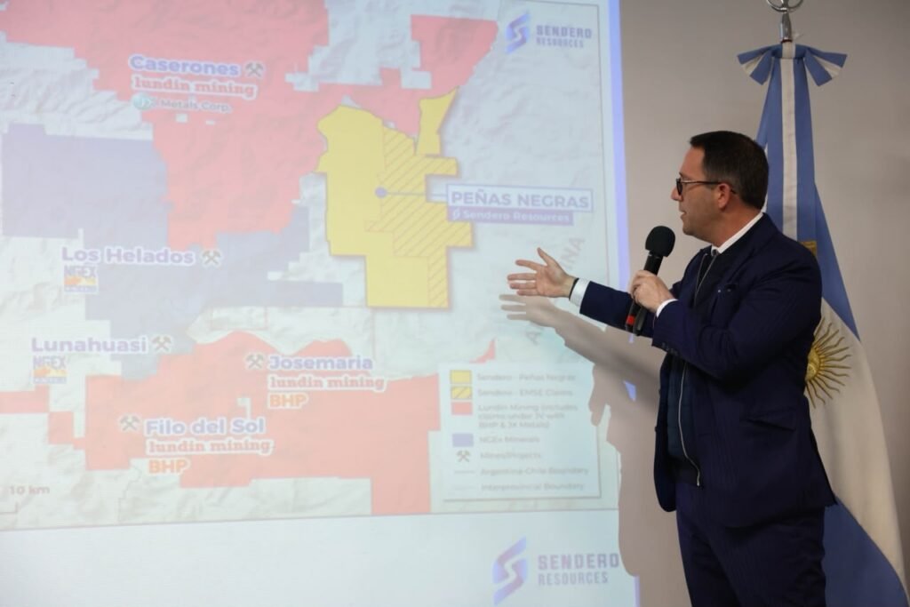 Sendero Resources destacó el potencial geológico de La Rioja y ratificó su apuesta por el proyecto Peñas Negras empresa