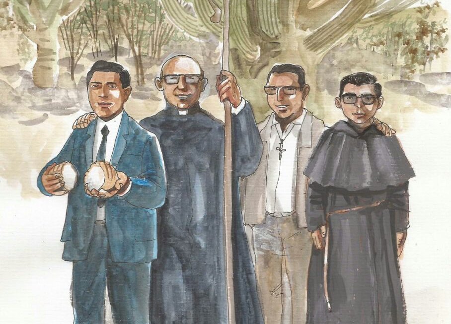 50 años de los mártires riojanos: se realizarán peregrinaciones, un museo y un acto sobre la Ruta 38 martires riojanos 1