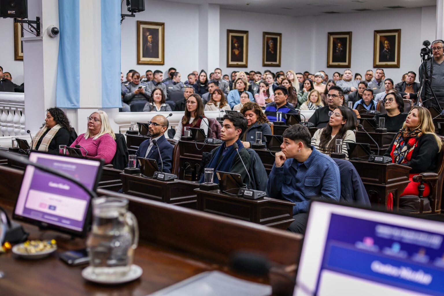 La Legislatura es sede del simulacro de Juicio por Jurados para acompañar la implementación del nuevo sistema simulacro