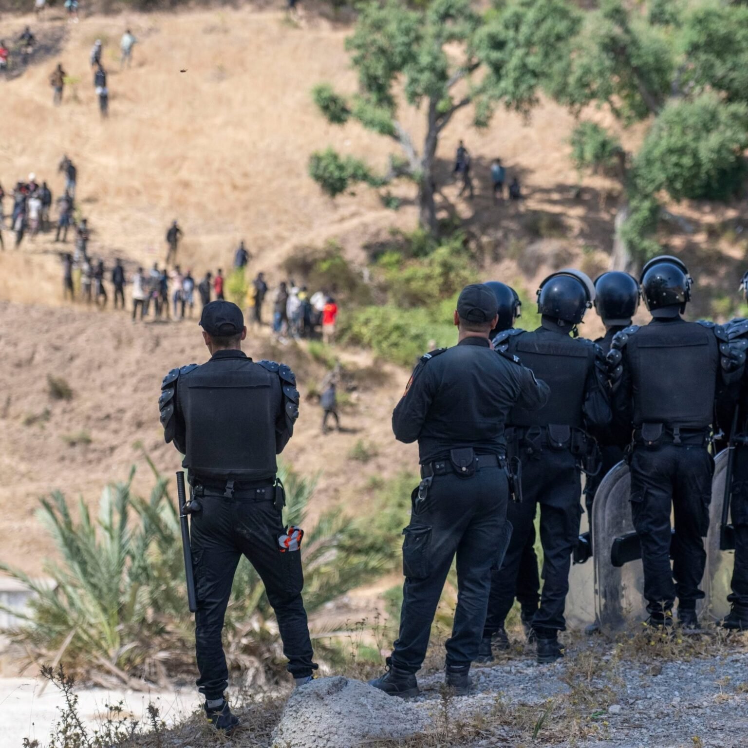 Fracasa nuevo intento masivo de migrantes marroquíes para ingresar a Ceuta tras convocatorias en redes 774461393 1607105884761449 7751343508787161122 n