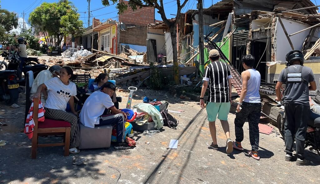 Colombia: la cifra de fallecidos subió a 111 y declaran «situación de emergencia» AFP 20260810 C4CD7KF v1 HighRes ColombiaEarthquake 6a7a2c8676f97