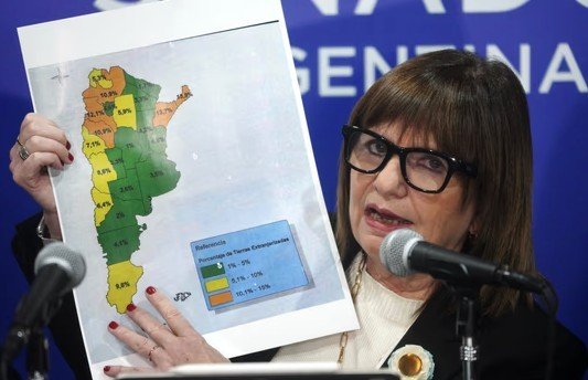 Bullrich ratificó que el tope a la extranjerización de tierras pasará al 25 por ciento Bullrich 2026 08 04 185055 6a7262388e627