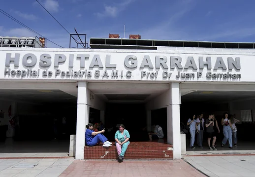 El Gobierno blinda la gestión en el Garrahan tras meses de conflictos al por mayor IMG 4391