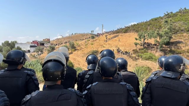 Blindaje fronterizo en Ceuta ante los llamados a una nueva irrupción masiva de migrantes IMG 4839
