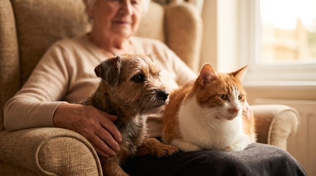 Buscan que perros y gatos puedan acompañar a los adultos mayores en residencias geriátricas IMG 5469