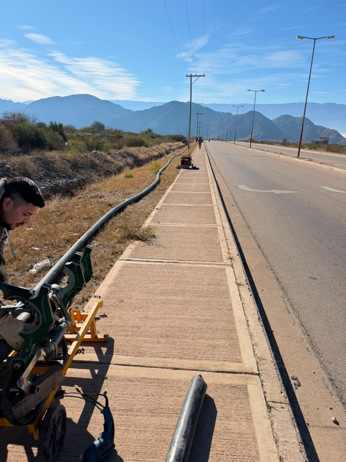 La Provincia inició una obra que ampliará el servicio de agua potable para el barrio San Jorge de Chilecito WhatsApp Image 2026 08 03 at 4.34.51 PM