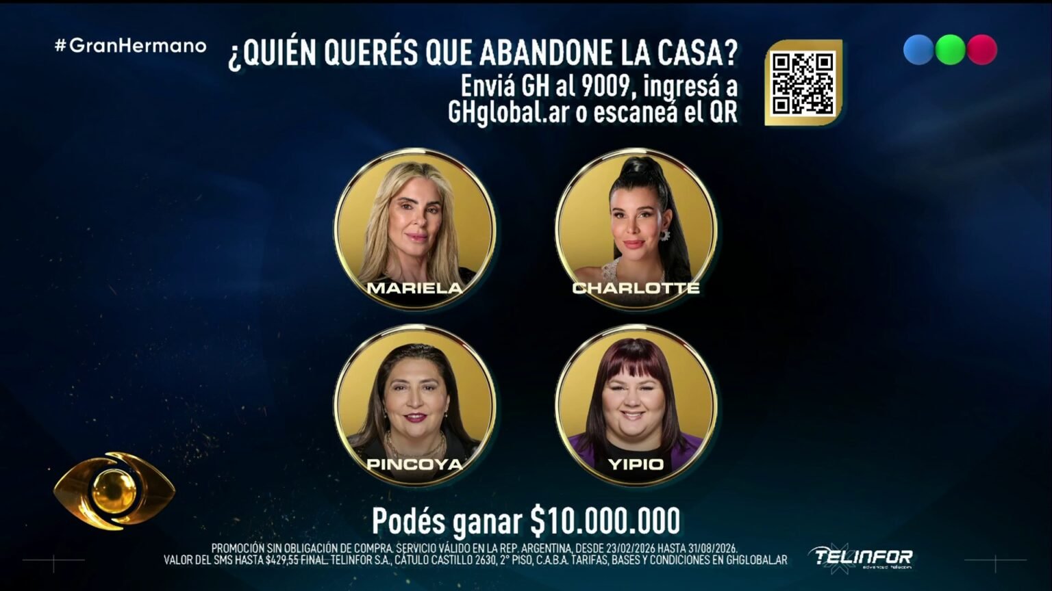 Gran Hermano Generación Dorada tuvo su última gala de nominación: así quedó la placa placa.jpg 6a8fa5cbe34a3