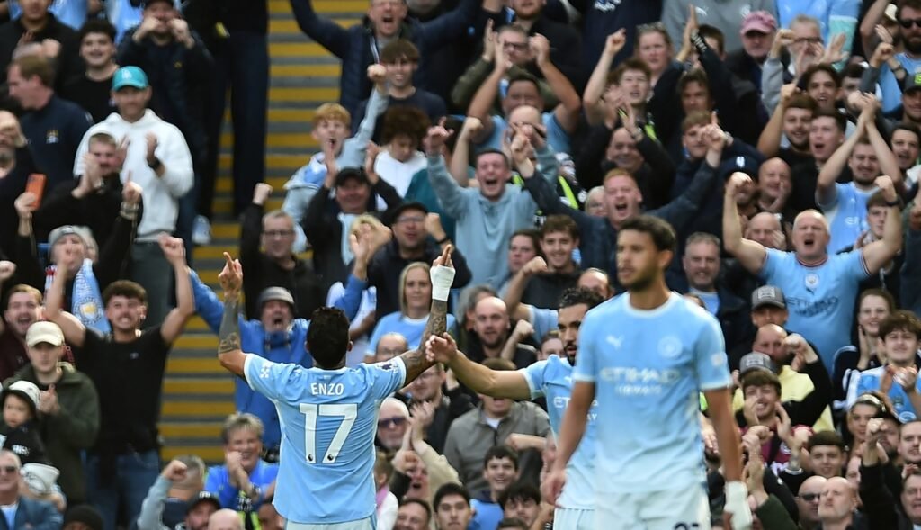 Con un gol de Enzo Fernández, el City venció al Sunderland y lidera la Premier League AFP 20260920 C8TX6D3 v1 HighRes FblEngPrManCitySunderland 6ab00af050a16