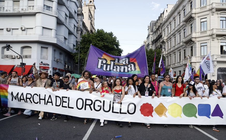 “El orgullo al poder. El odio al carajo”: convocan a la 35ª Marcha del Orgullo IMG 5669