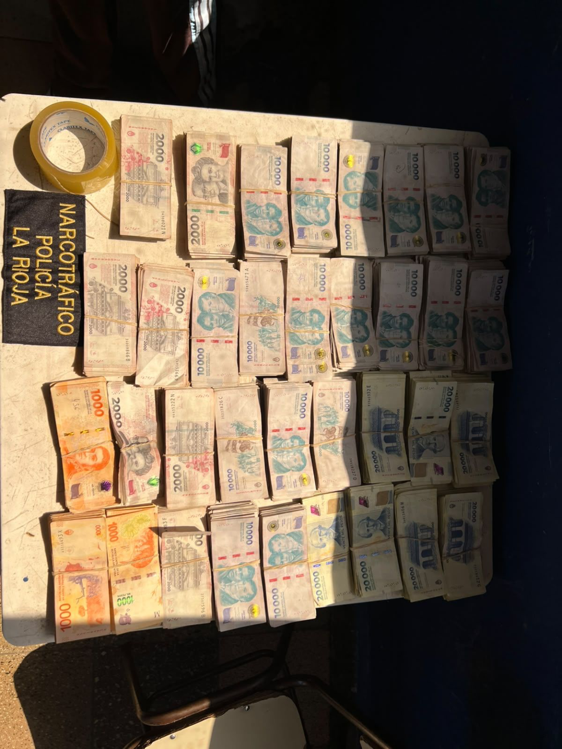 Demoraron a un hombre que transportaba más de $31 millones en efectivo en un colectivo IMG 6777