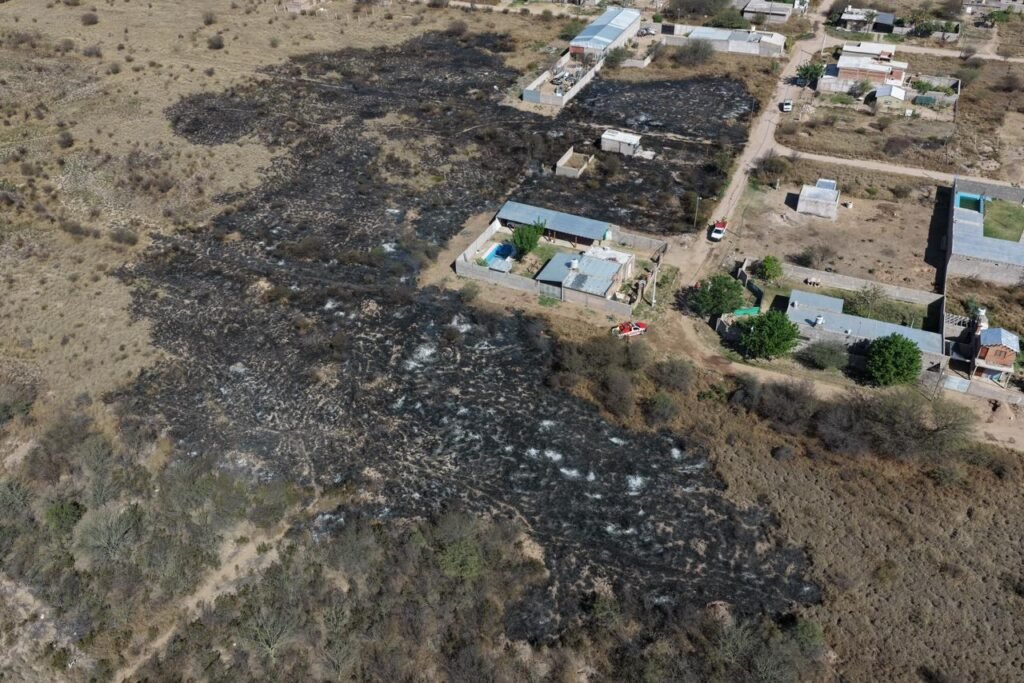 Bomberos intervinieron en cinco incendios forestales que ocurrieron en Capital WhatsApp Image 2026 09 04 at 8.50.23 AM