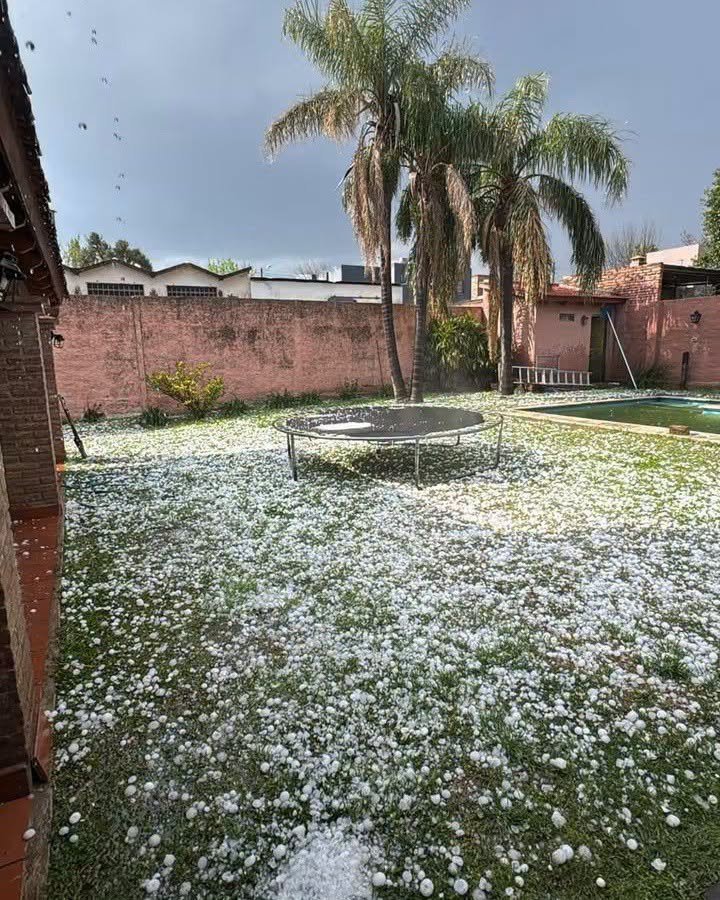 Violenta tormenta de granizo en Córdoba: piedras de gran tamaño causaron destrozos en la zona norte WhatsApp Image 2026 09 19 at 8.01.44 PM