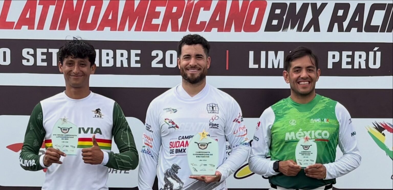 Matías Montenegro se consagró campeón sudamericano de BMX en Lima WhatsApp Image 2026 09 22 at 11.30.11 AM