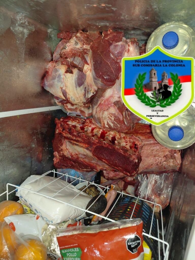 Operativo por abigeato en zona rural de Capital: un detenido y secuestro de casi 60 kilos de carne vacuna WhatsApp Image 2026 09 25 at 8.46.57 AM
