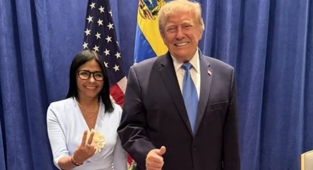 Delcy Rodríguez anunció que habrá elecciones en Venezuela «en el momento correcto» delcy trump 6ab4e72b079d8