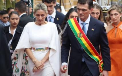 Denunciaron a Cerimedo y a la esposa del presidente de Bolivia esposa rodrigo paz 6a9936d744c8e