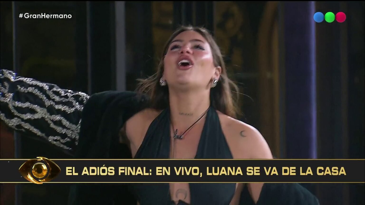 Luana Fernández alcanzó el cuarto puesto de Gran Hermano Generación Dorada luna