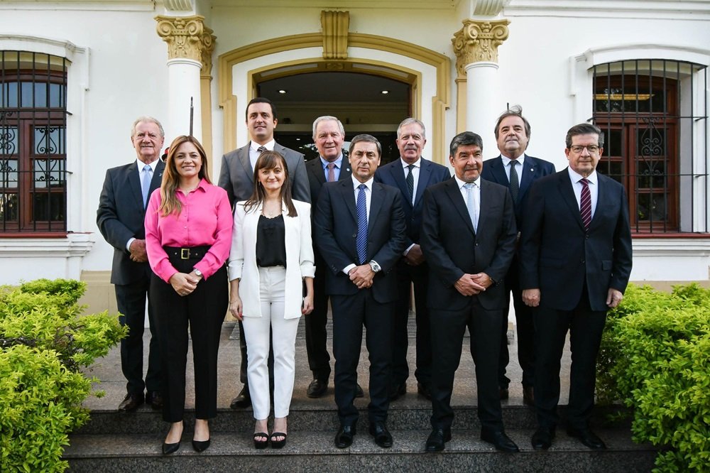 Vicegobernadores del Norte Grande llegan a La Rioja para la 59° Sesión Plenaria del Parlamento solis en santiago2